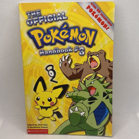 The Official Pokémon Handbook #3 Scholastic First Edition Book Nintendo 2001 - Picture 12 of 12